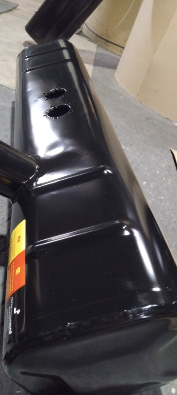 Топливный бак УАЗ 469 39 л. левый (№ 720893)