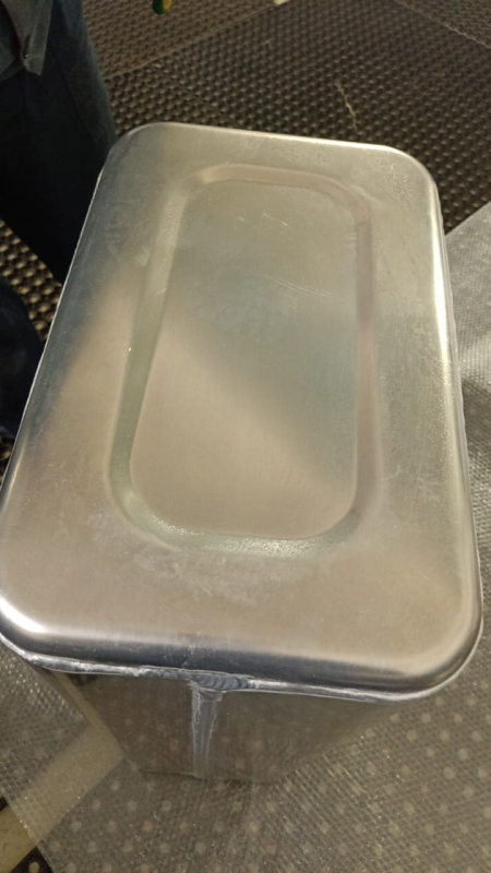 Алюминиевый бензобак Hyundai HD 130 л.  (№753173)